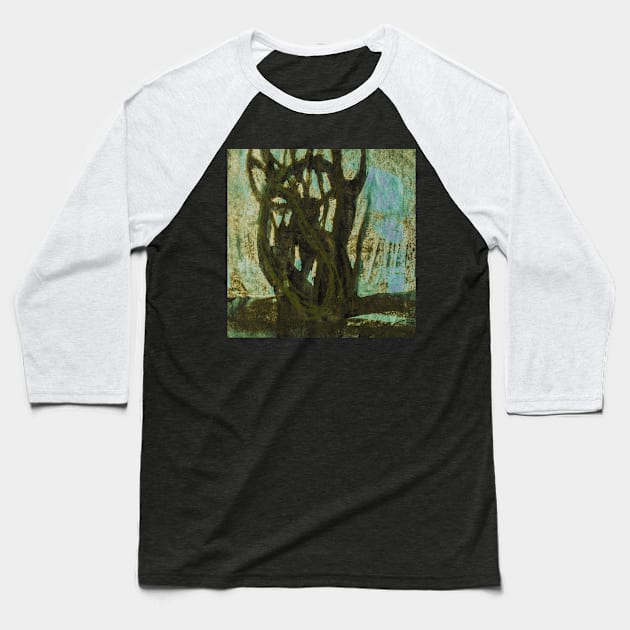 Abstract tree Baseball T-Shirt by bunlinked